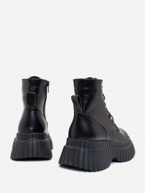 Ботинки ISSA Plus модель OB2-368_черный Фото