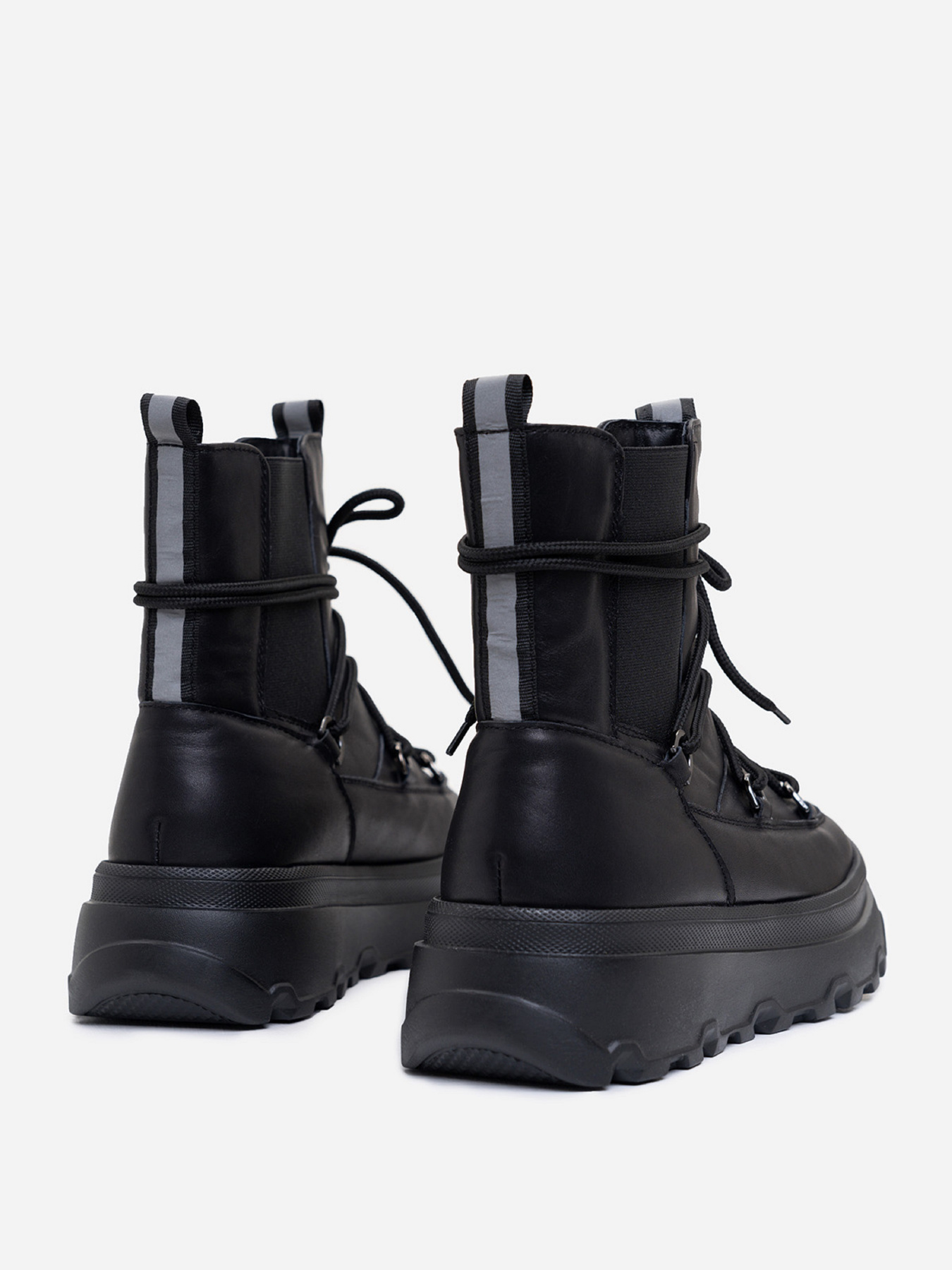 Сапоги дутики ISSA Plus модель OB2-390_черный Фото