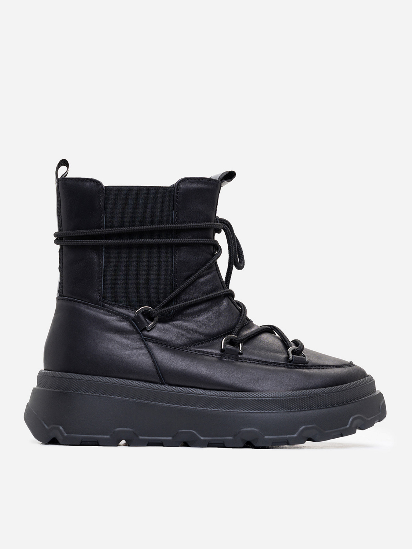 Чоботи дутики ISSA Plus модель OB2-390_черный Фото