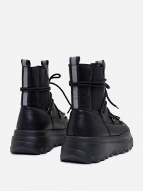 Чоботи дутики ISSA Plus модель OB2-390_черный Фото