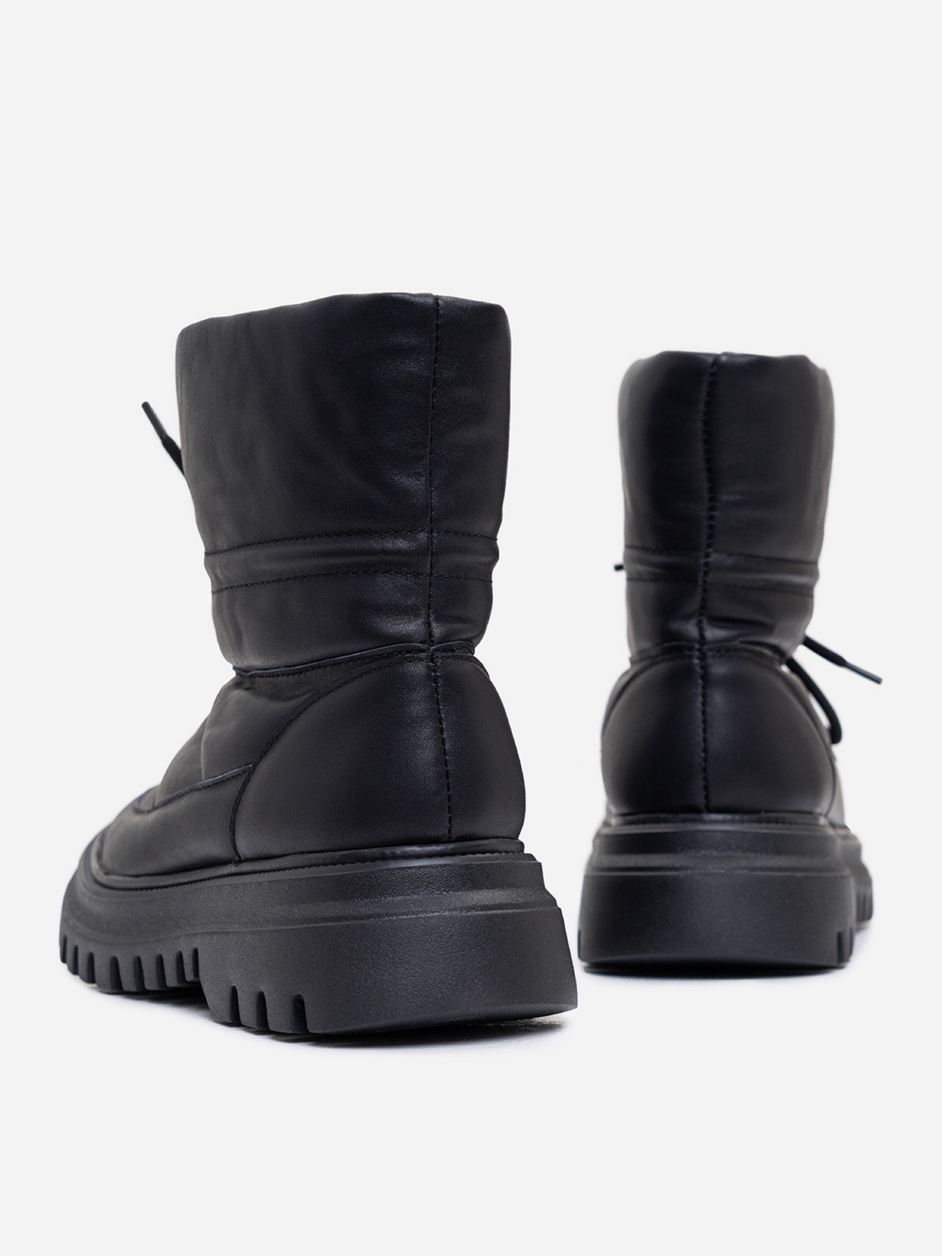 Сапоги дутики ISSA Plus модель OB2-394_черный Фото