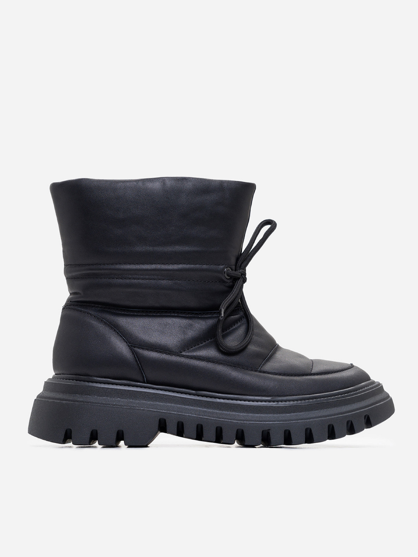 Сапоги дутики ISSA Plus модель OB2-394_черный Фото