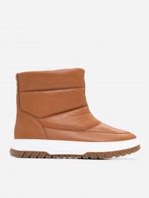 Сапоги дутики ISSA Plus модель OB2-395_коричневый Фото