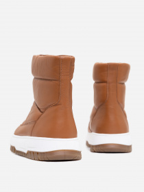 Сапоги дутики ISSA Plus модель OB2-395_коричневый Фото