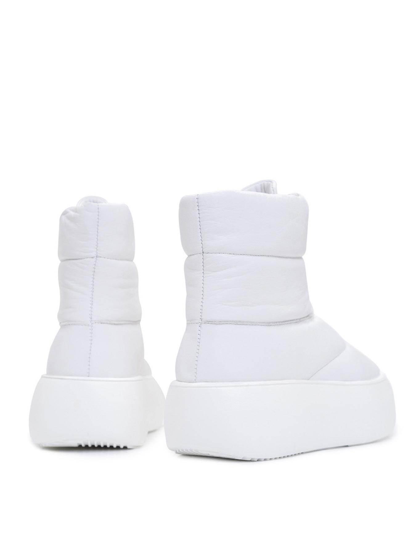 Сапоги дутики ISSA Plus модель OB2-396_белый Фото