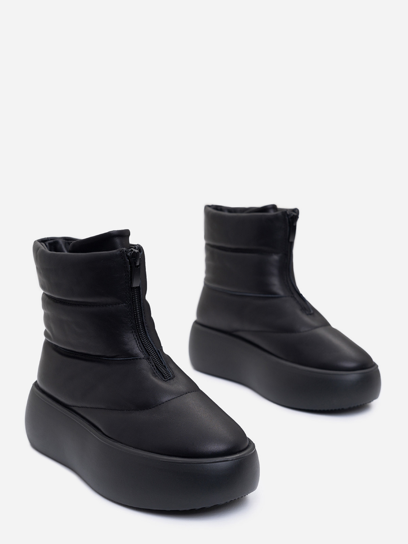 Сапоги дутики ISSA Plus модель OB2-396_черный Фото