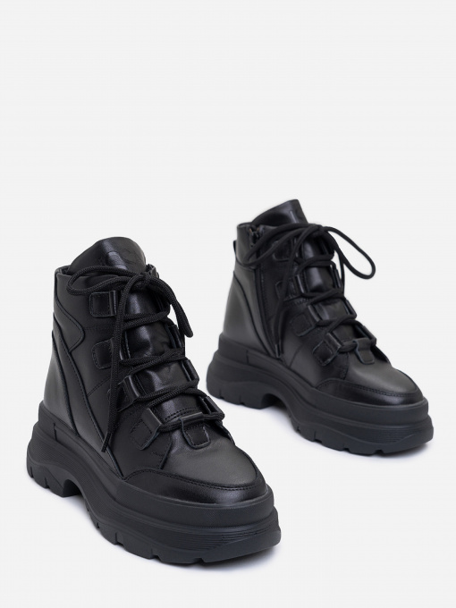 Ботинки ISSA Plus модель OB2-376_черный Фото