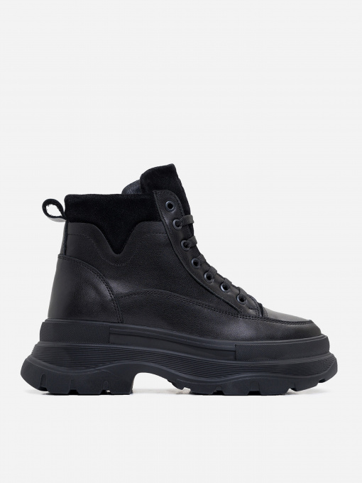 Ботинки ISSA Plus модель OB2-377_черный Фото