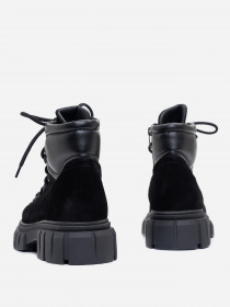 Ботинки ISSA Plus модель OB2-381_черный Фото