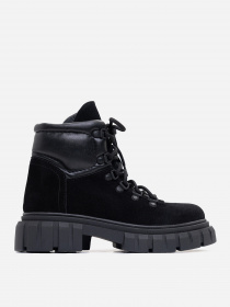 Черевики ISSA Plus модель OB2-381_черный Фото