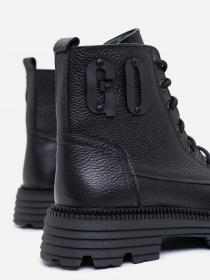 Черевики ISSA Plus модель OB2-382_черный Фото