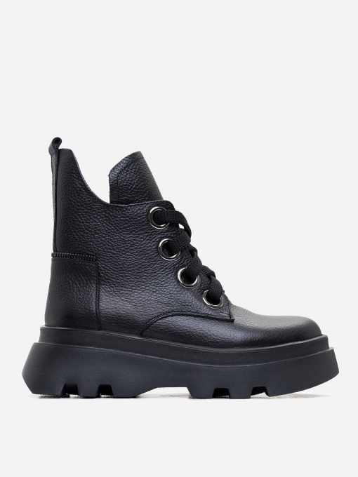 Ботинки ISSA Plus модель OB2-383_черный Фото