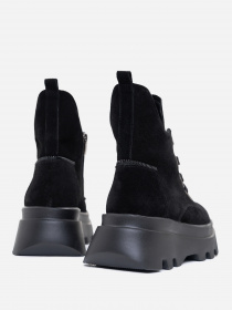 Ботинки ISSA Plus модель OB2-384_черный Фото
