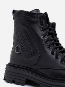 Ботинки ISSA Plus модель OB2-385_черный Фото