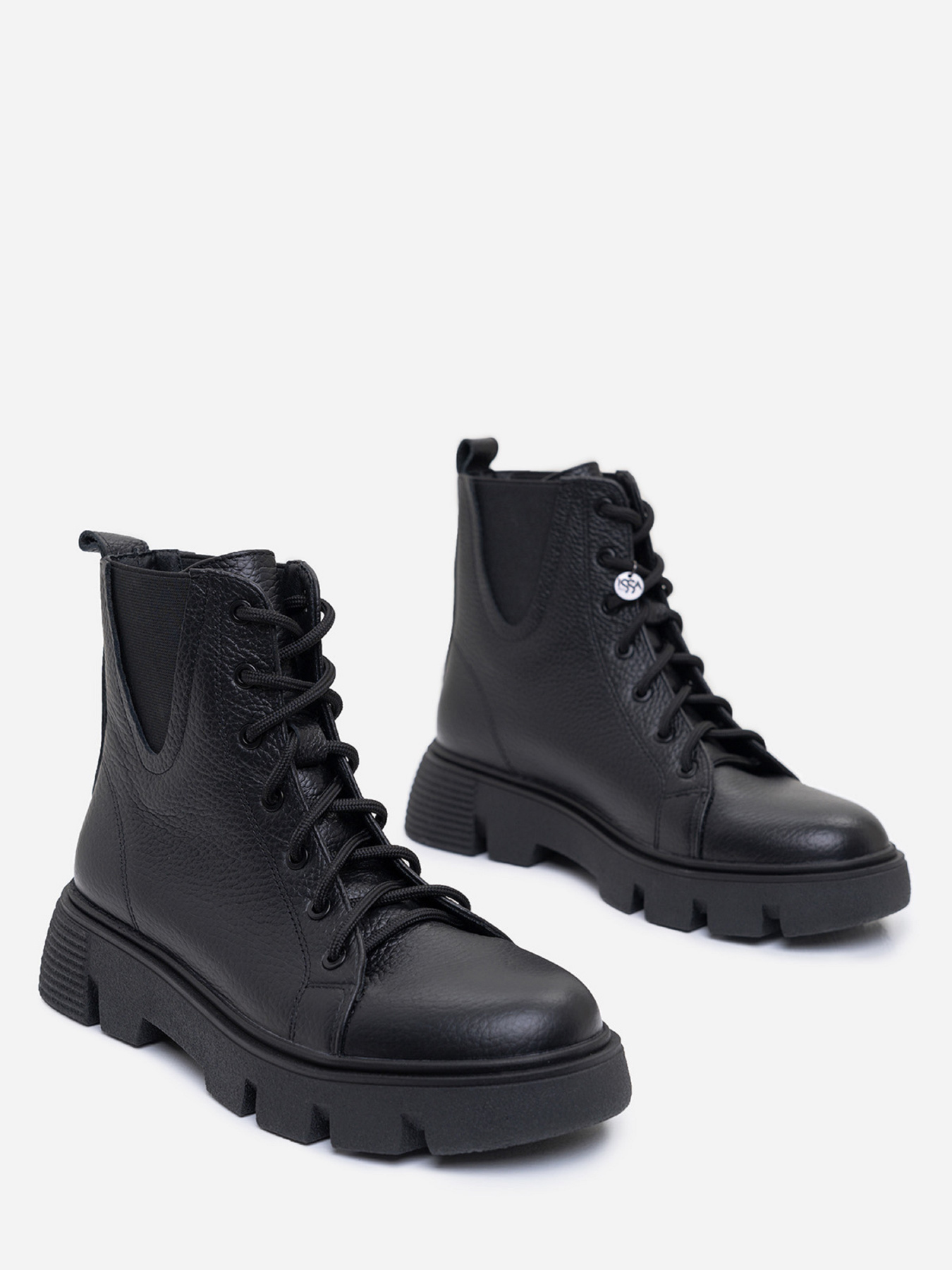 Ботинки ISSA Plus модель OB2-386_черный Фото