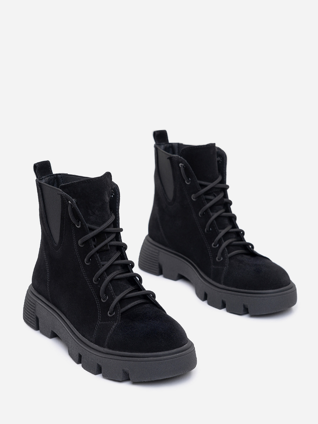 Ботинки ISSA Plus модель OB2-387_черный Фото