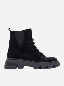 Ботинки ISSA Plus модель OB2-387_черный Фото