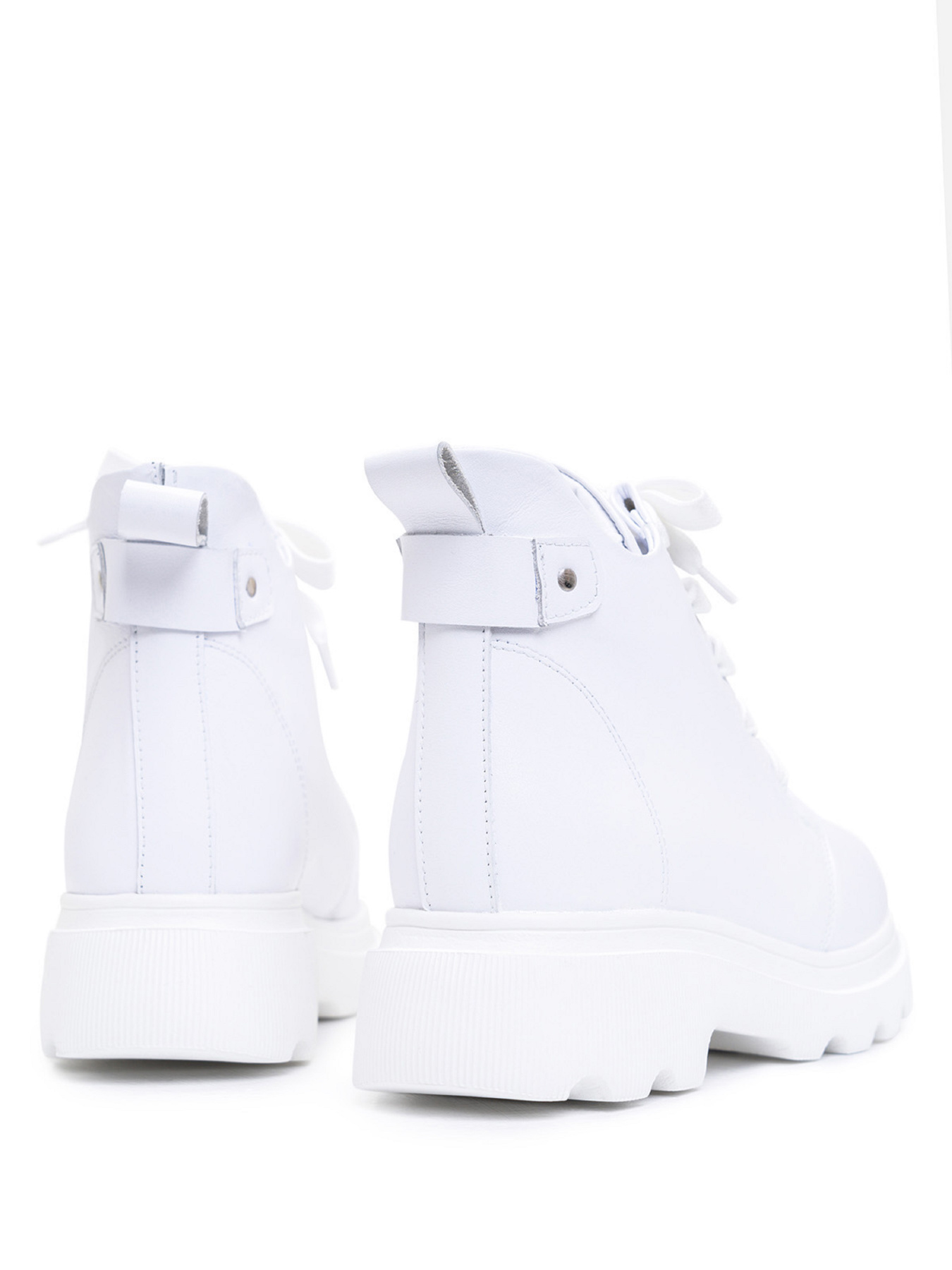 Ботинки ISSA Plus модель OB2-374_белый Фото