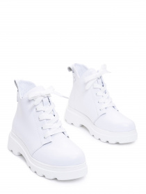 Ботинки ISSA Plus модель OB2-374_белый Фото