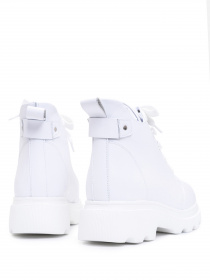 Ботинки ISSA Plus модель OB2-374_белый Фото