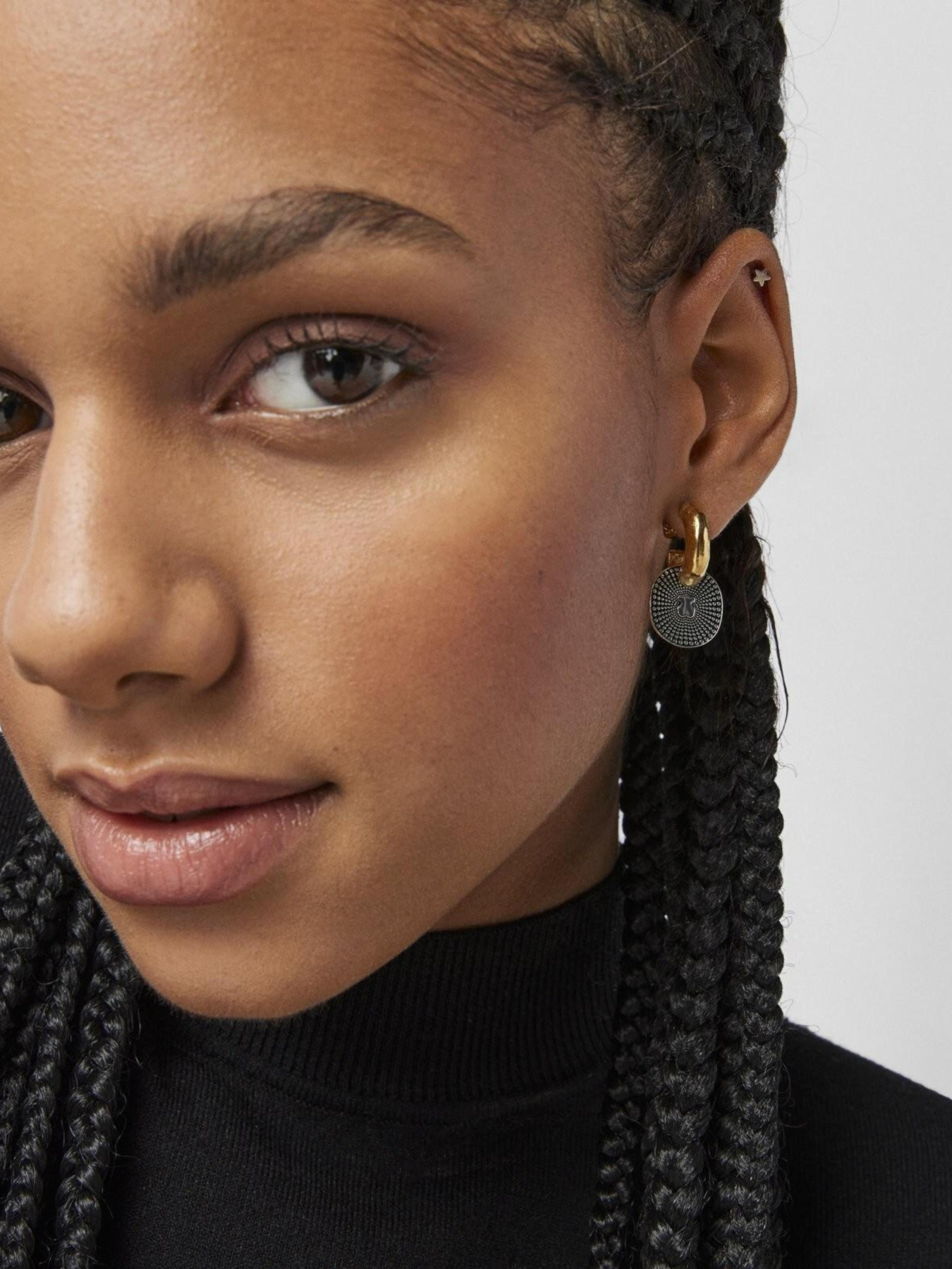 Серьги-кольца TOUS модель 111313500 Фото