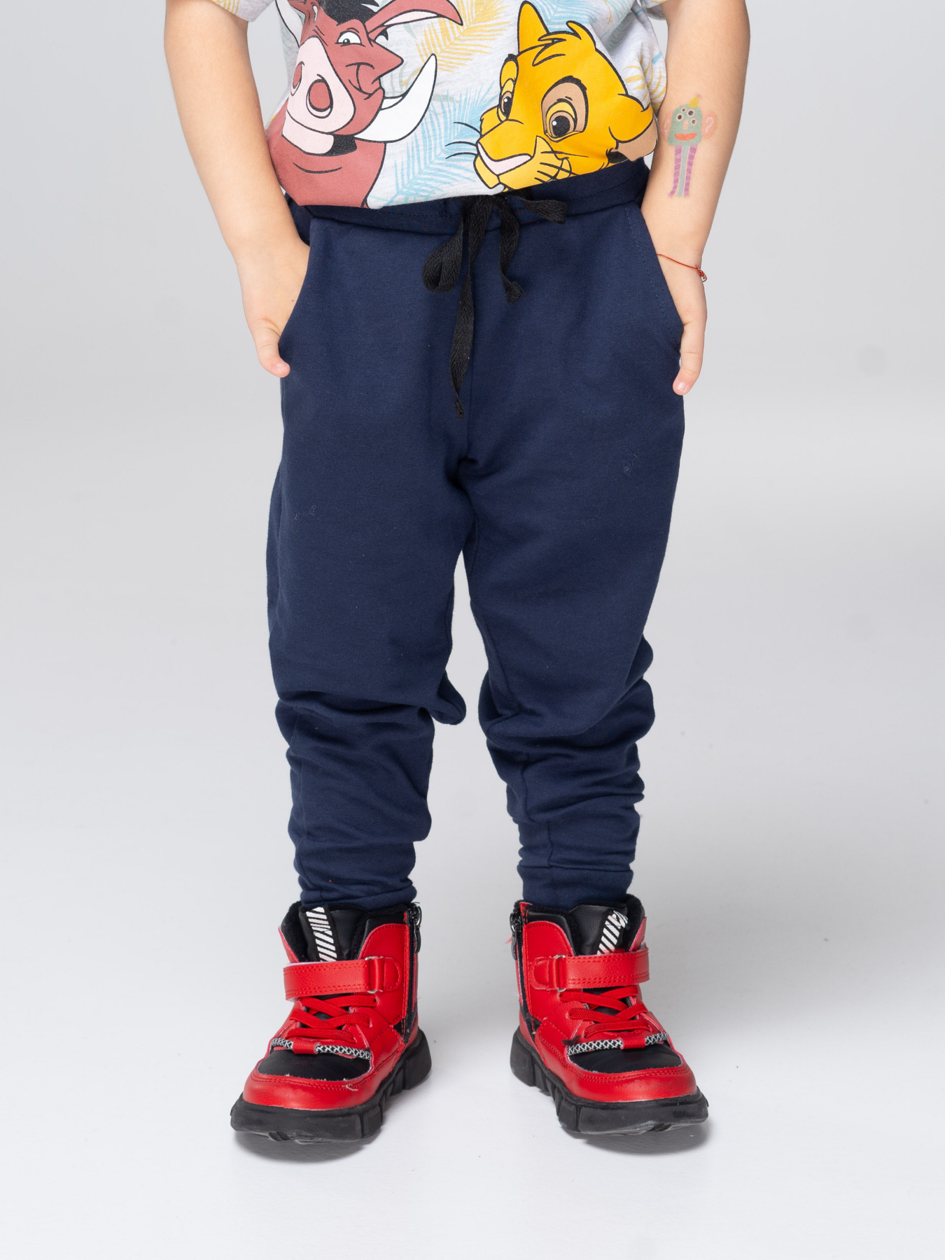 Джоггеры Роза модель 200504_blue Фото