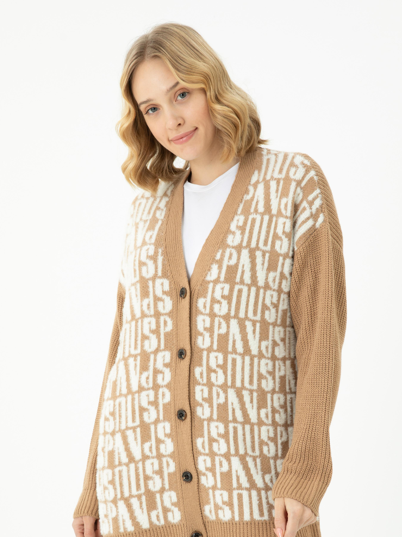 Кардиган US Polo модель G082SZ0TH.000.1643583.VR085 Кардиган US Polo модель G082SZ0TH.000.1643583.VR085 Фото