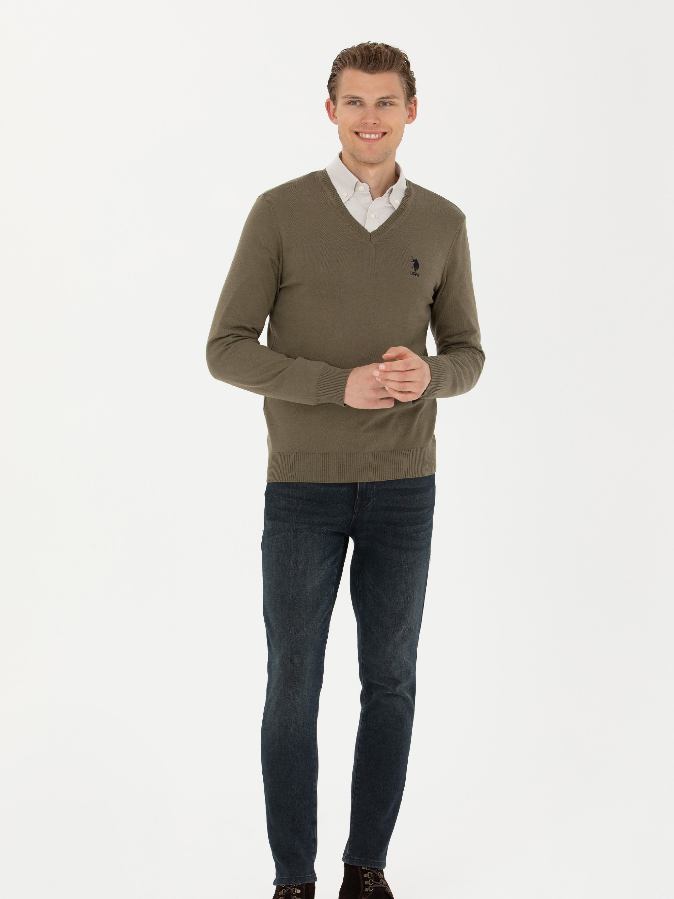 Джемпер US Polo модель G081GL0TK.000.1629650.VR027 Фото