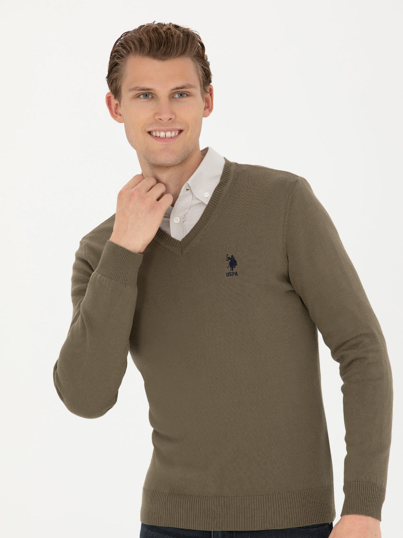 Джемпер US Polo модель G081GL0TK.000.1629650.VR027 Фото