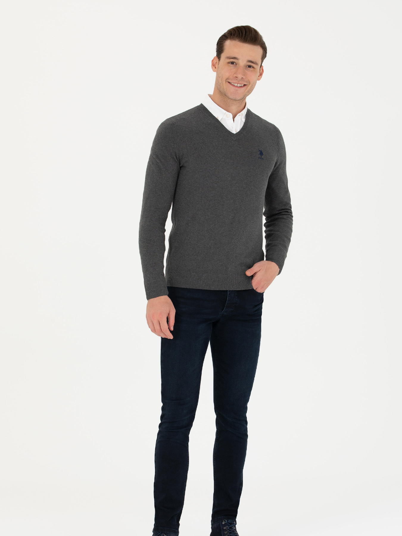 Джемпер US Polo модель G081GL0TK.000.1629650.VR081 Фото