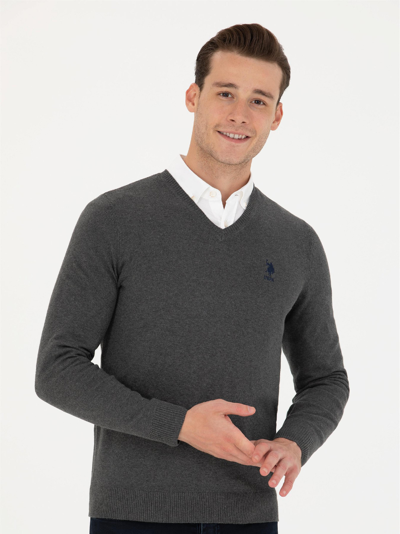 Джемпер US Polo модель G081GL0TK.000.1629650.VR081 Фото