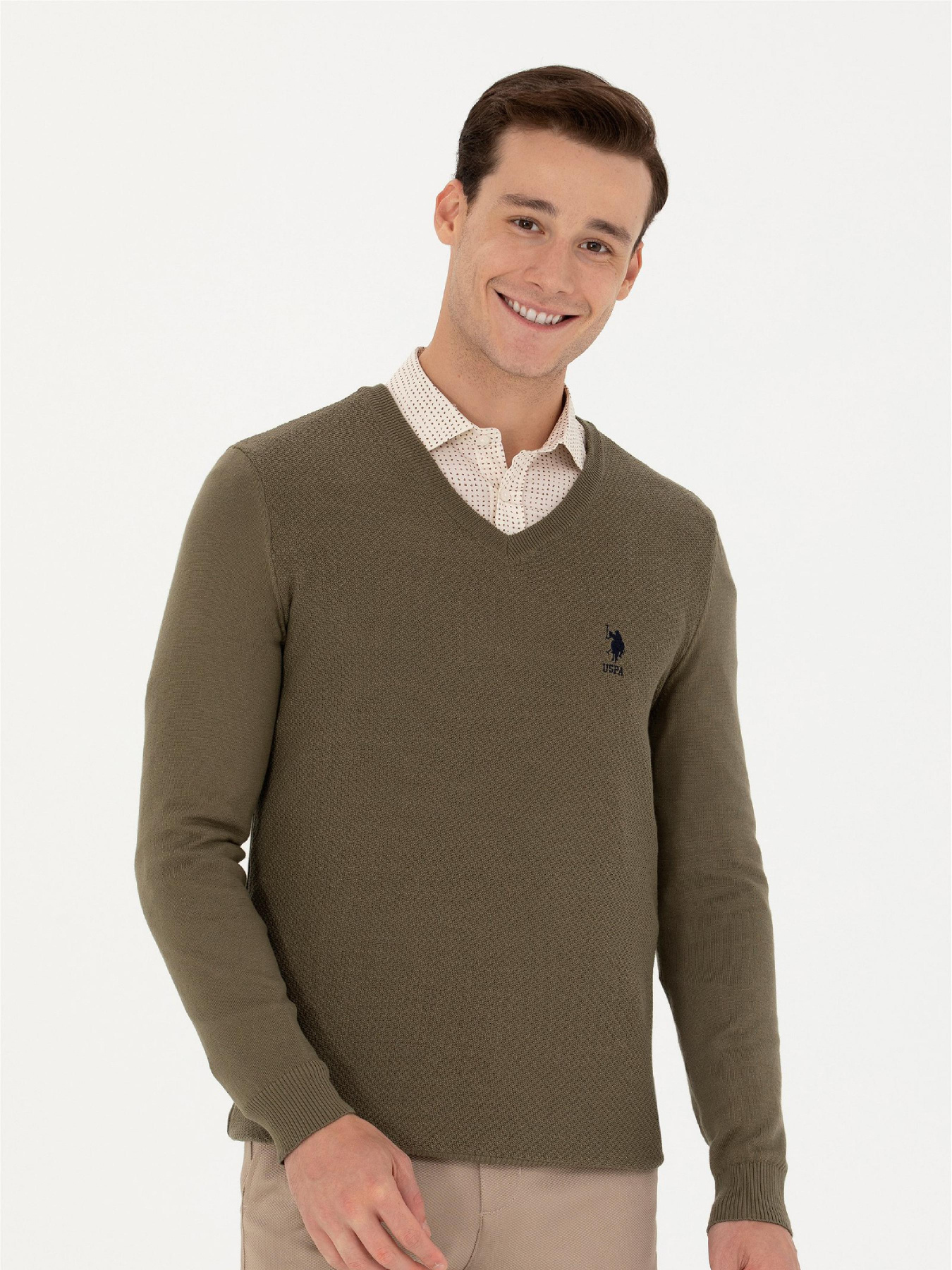 Джемпер US Polo модель G081SZ0TK.000.1629661.VR027 Фото