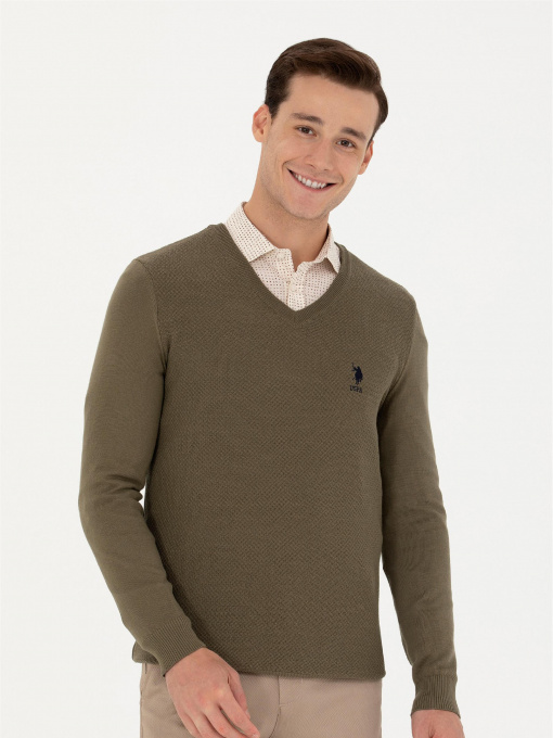 Джемпер US Polo модель G081SZ0TK.000.1629661.VR027 Фото