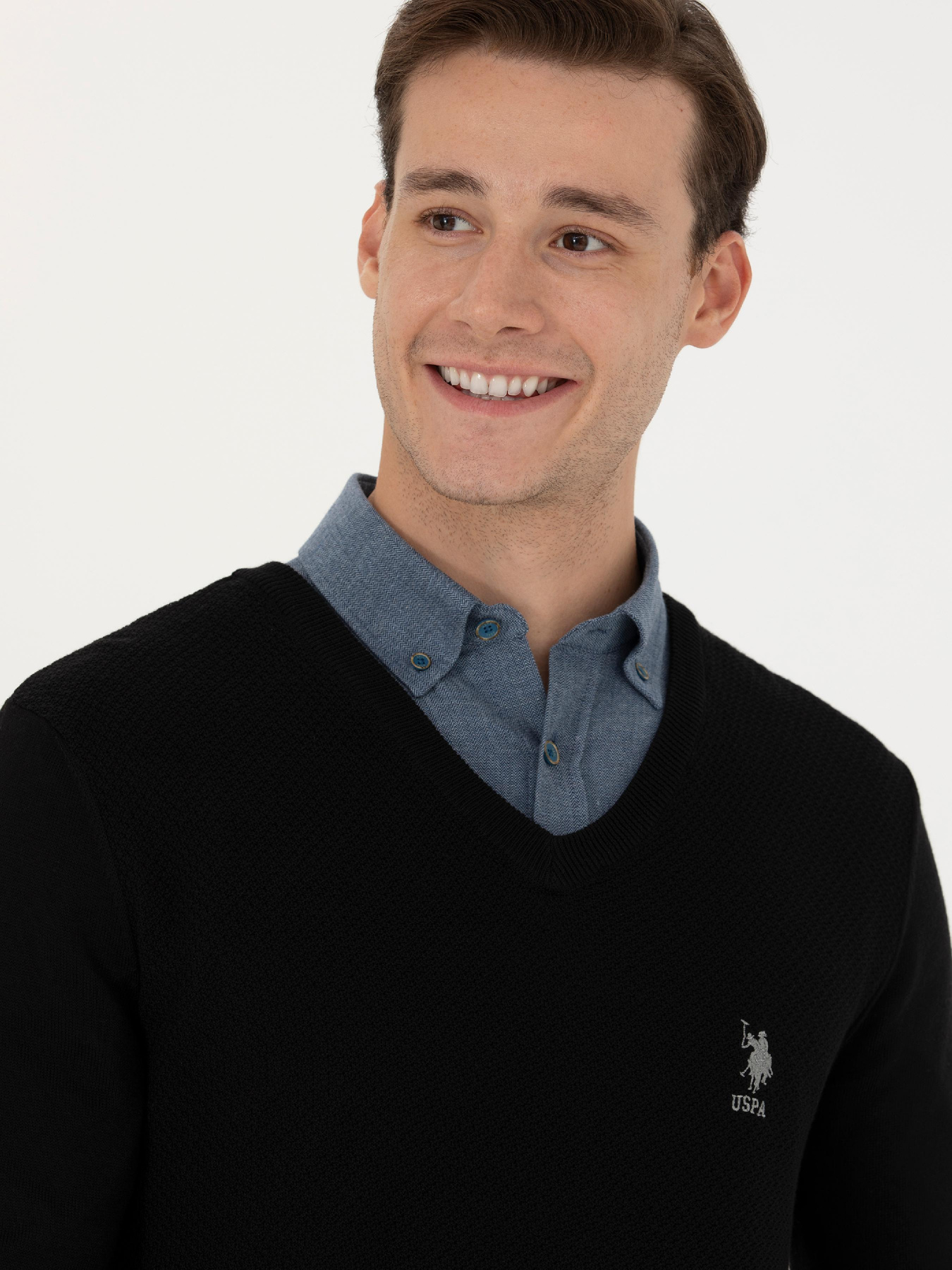 Джемпер US Polo модель G081SZ0TK.000.1629661.VR046 Фото