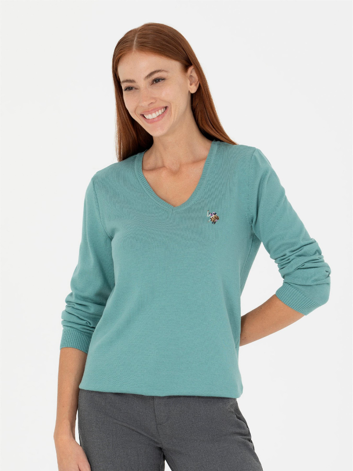 Джемпер US Polo модель G082SZ0TK.000.1629839.VR090 Фото