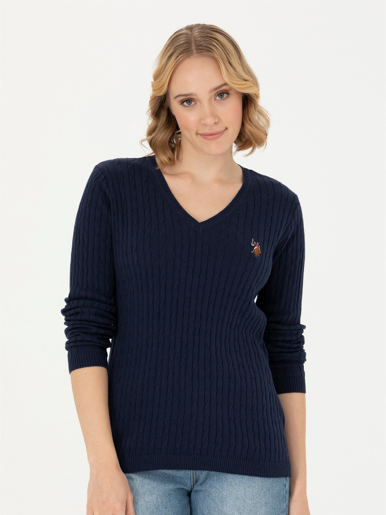 Джемпер US Polo модель G082SZ0TK.000.1629848.VR033 Фото