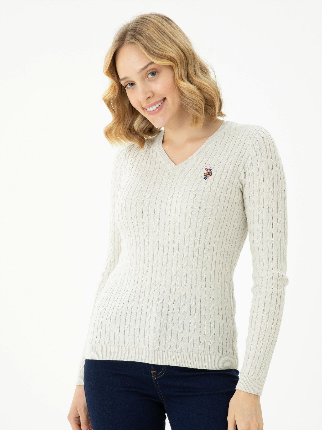 Джемпер US Polo модель G082SZ0TK.000.1629848.VR049 Фото