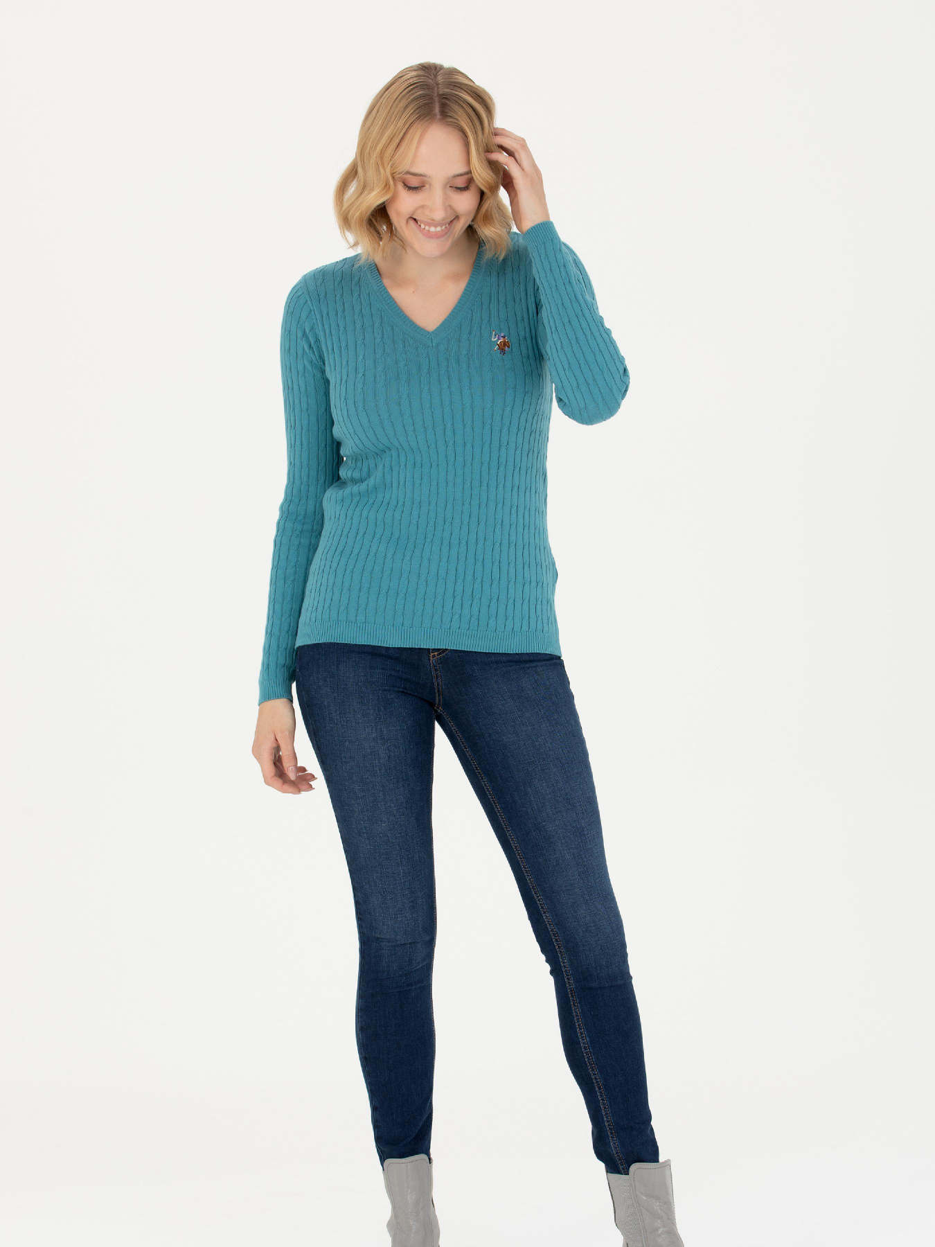 Джемпер US Polo модель G082SZ0TK.000.1629848.VR102 Фото