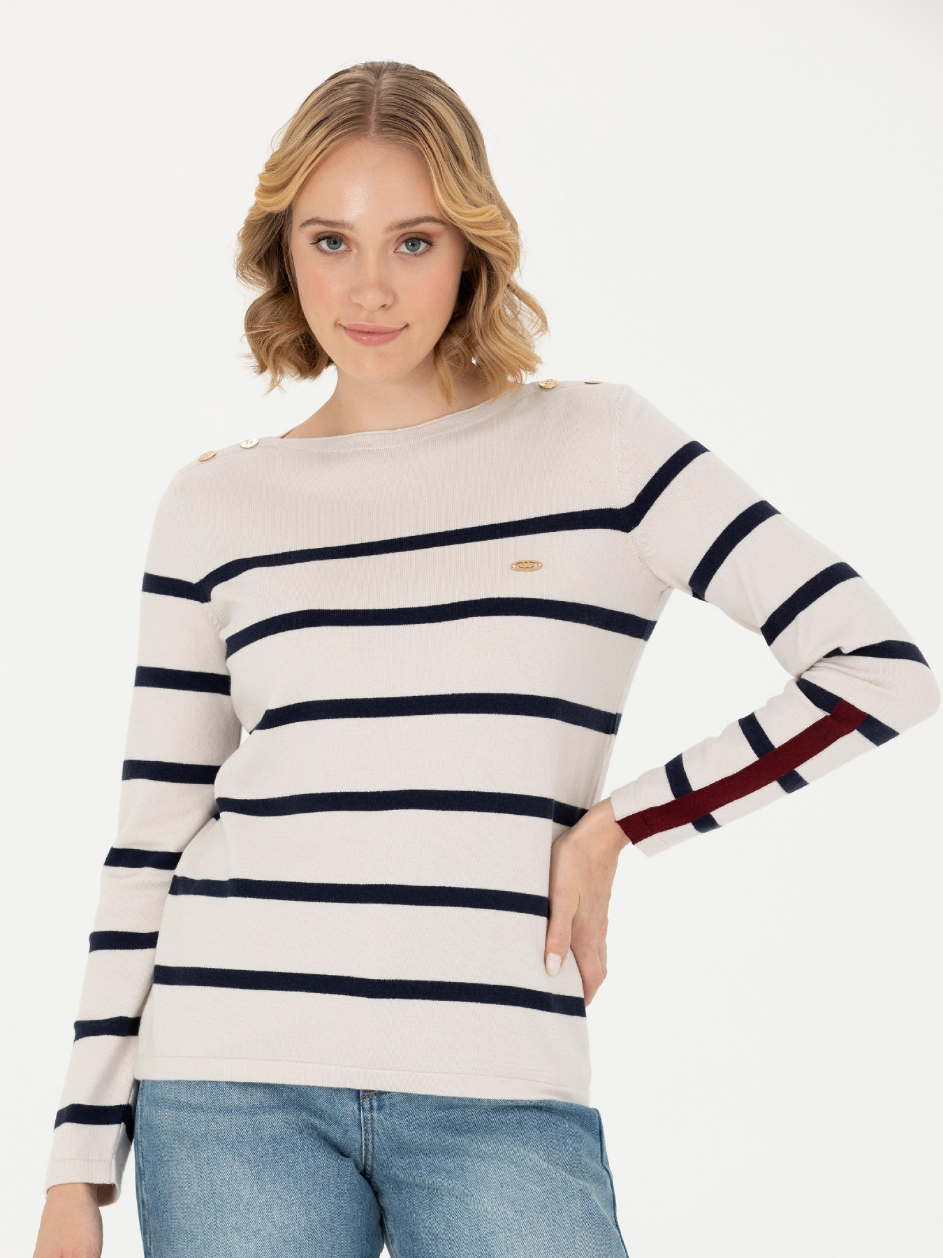 Джемпер US Polo модель G082SZ0TK.000.1643646.VR071 Джемпер US Polo модель G082SZ0TK.000.1643646.VR071 Фото