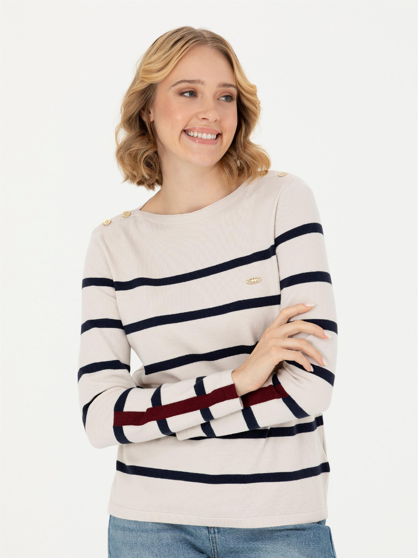 Джемпер US Polo модель G082SZ0TK.000.1643646.VR071 Джемпер US Polo модель G082SZ0TK.000.1643646.VR071 Фото