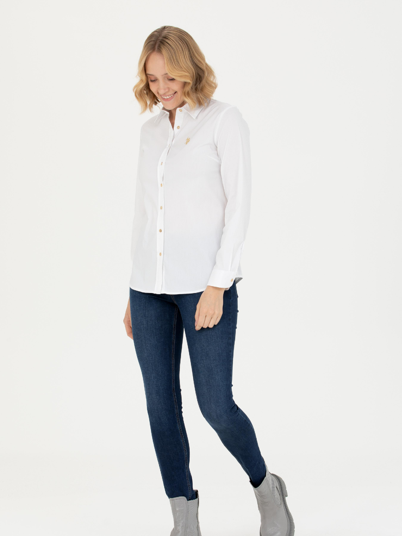 Рубашка US Polo модель G082SZ004.000.1671629.VR013 Фото