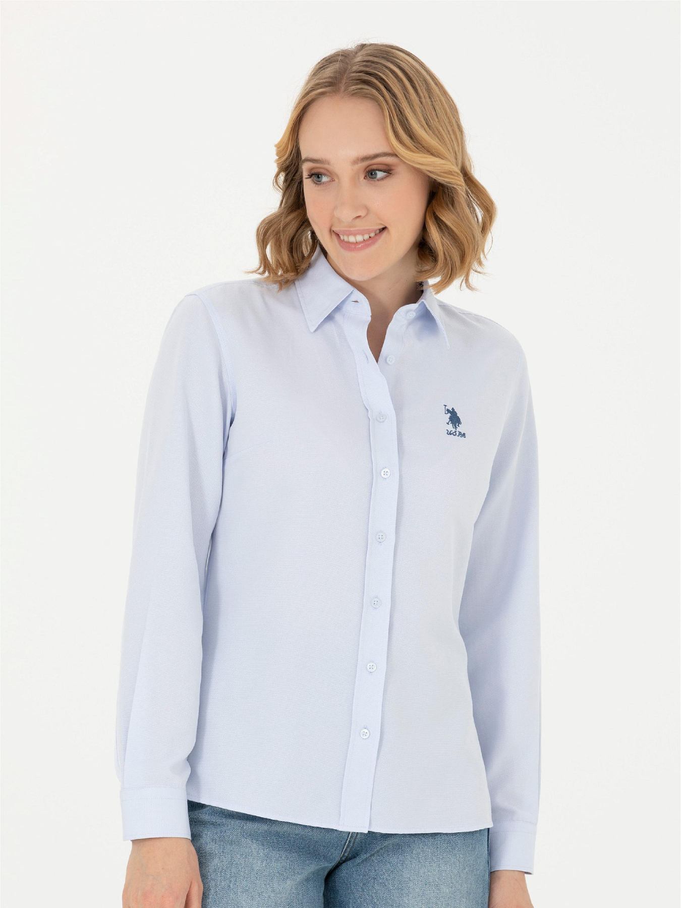 Рубашка US Polo модель G082GL004.000.1672158.VR003 Фото