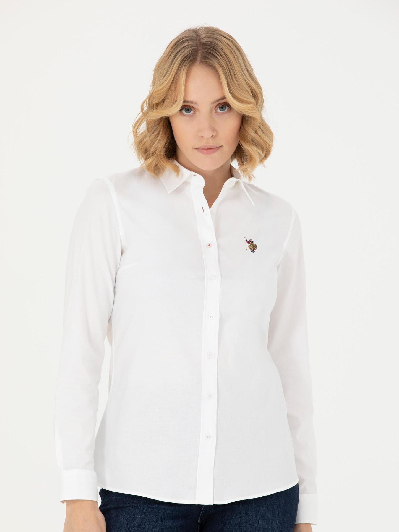 Рубашка повседневная US Polo модель G082SZ004.000.1672168.VR013 Фото