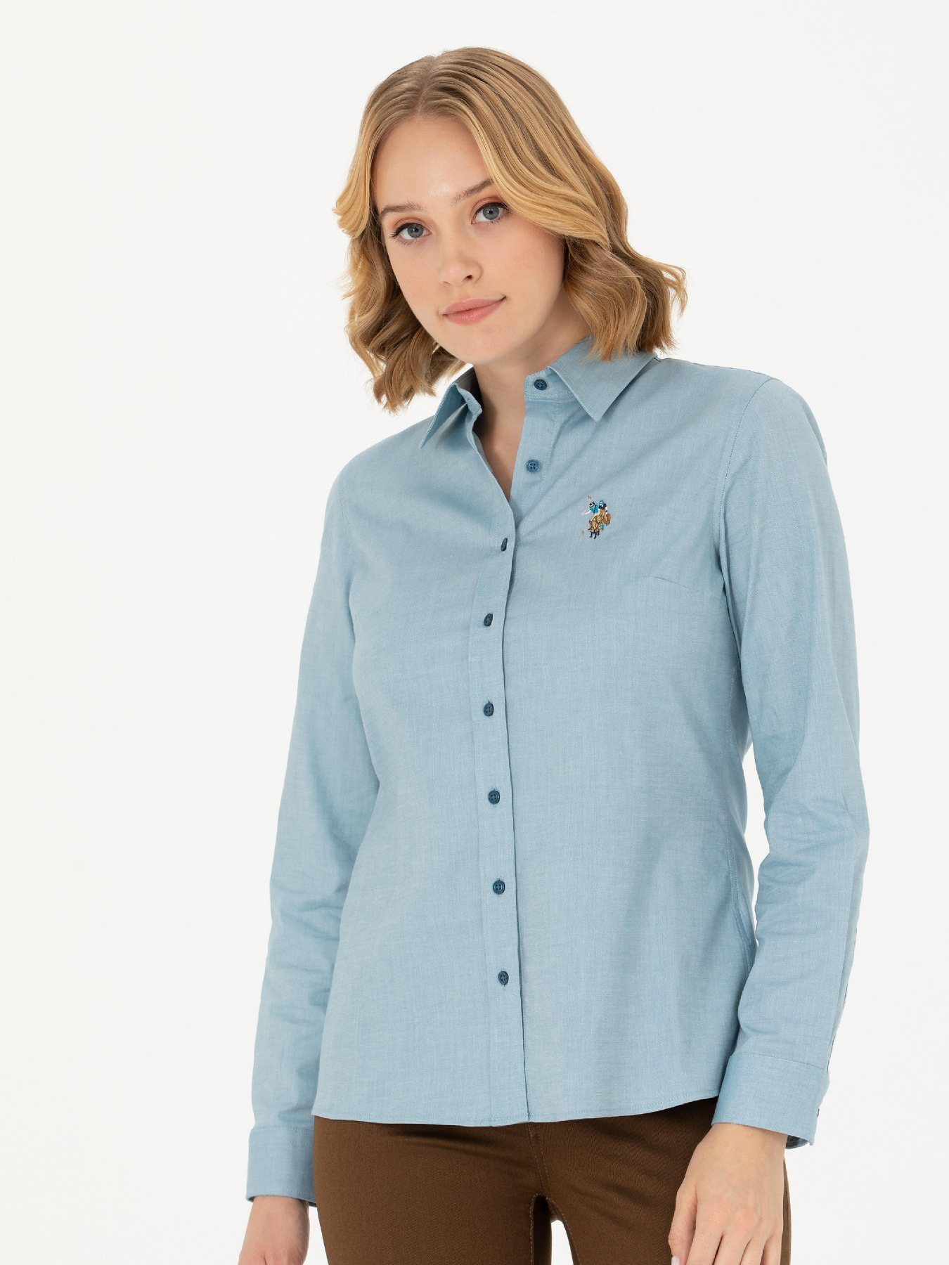 Сорочка US Polo модель G082SZ004.000.1672168.VR102 Фото