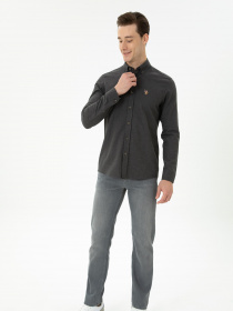 Рубашка повседневная US Polo модель G081SZ004.000.1672287.VR006 Фото