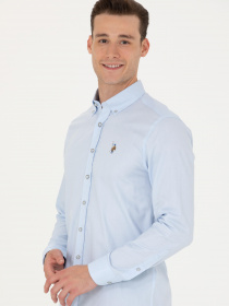 Рубашка US Polo модель G081SZ004.000.1672341.VR003 Фото