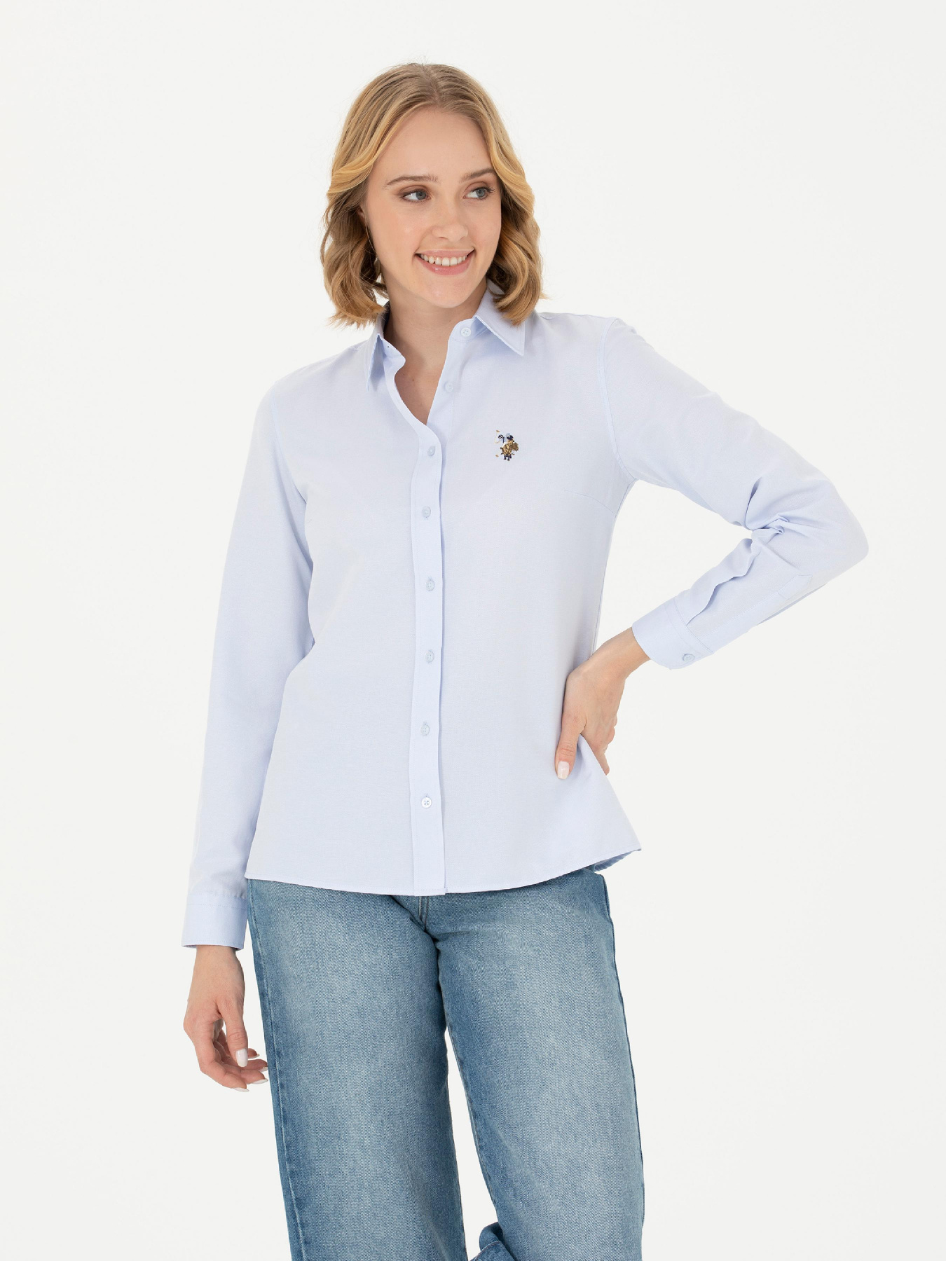 Сорочка US Polo модель G082GL004.000.1677163.VR003 Фото