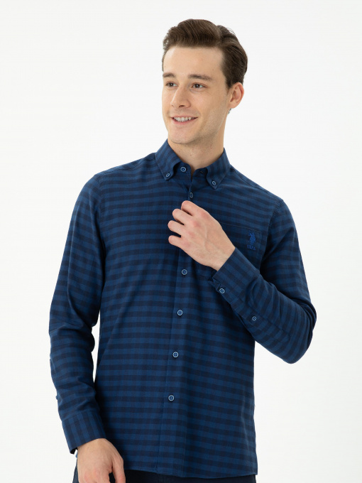 Рубашка повседневная US Polo модель G081GL004.000.1686971.VR045 Фото