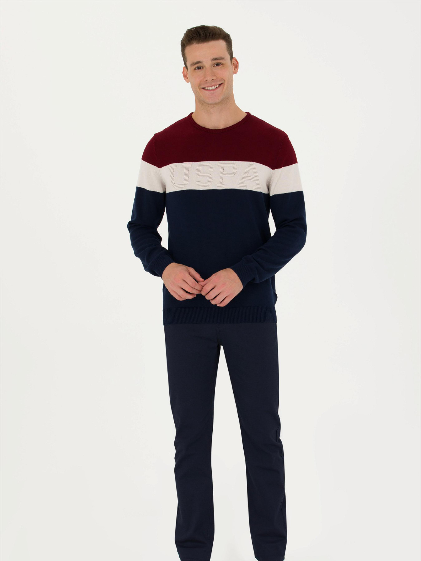 Чиносы US Polo модель G081SZ078.000.1675349.VR033 Чиносы US Polo модель G081SZ078.000.1675349.VR033 Фото