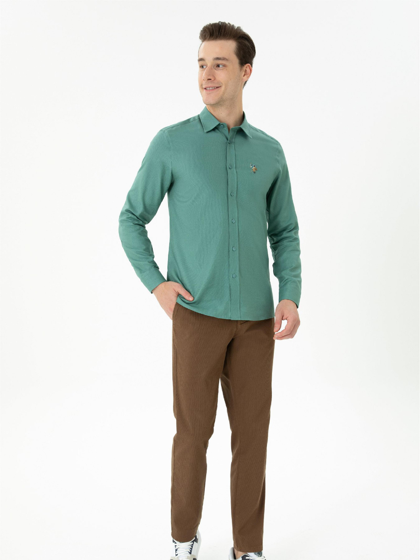 Чиносы US Polo модель G081SZ078.000.1679698.VR153 Фото